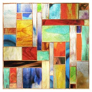 Artscape Collage Window Film Multicolor 12 x 12inch